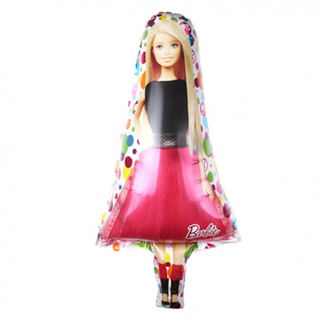 Globo Metalico Figura Barbie Compralo Solo En Globos Yuli