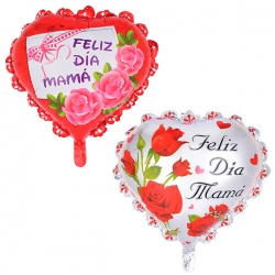 Globo 24'' corazón Día de la Madre
