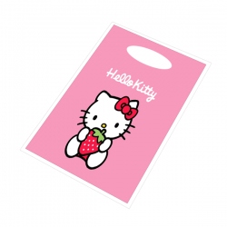 10 bolsas regalo de Hello Kitty