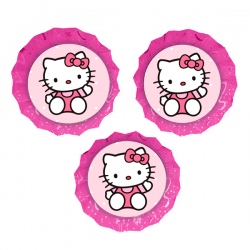 8 fuentes de bocaditos Hello Kitty