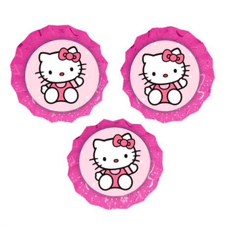 8 fuentes de bocaditos Hello Kitty