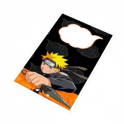 10 bolsas regalo de Naruto