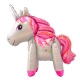 Globo figura Unicorno 3D