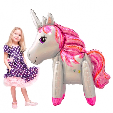 Globo figura Unicorno 3D