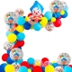 Arco de globos Payaso Plim Plim