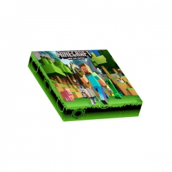 10 cajas torta Minecraft