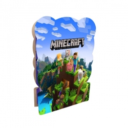 Piñata armable Minecraft