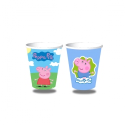 10 vasos Peppa Pig