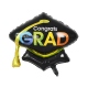 Globo 26'' Birrete Graduado