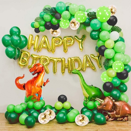 Arco de globos Dinosaurios n°1