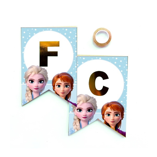 Banner de Cumpleaños Frozen!! - Compralo Solo en Globos Yuli