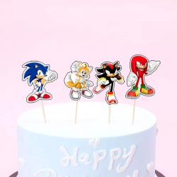 Topper de torta Sonic