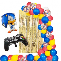 Arco de globos Sonic