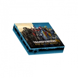 10 cajas de torta Transformers