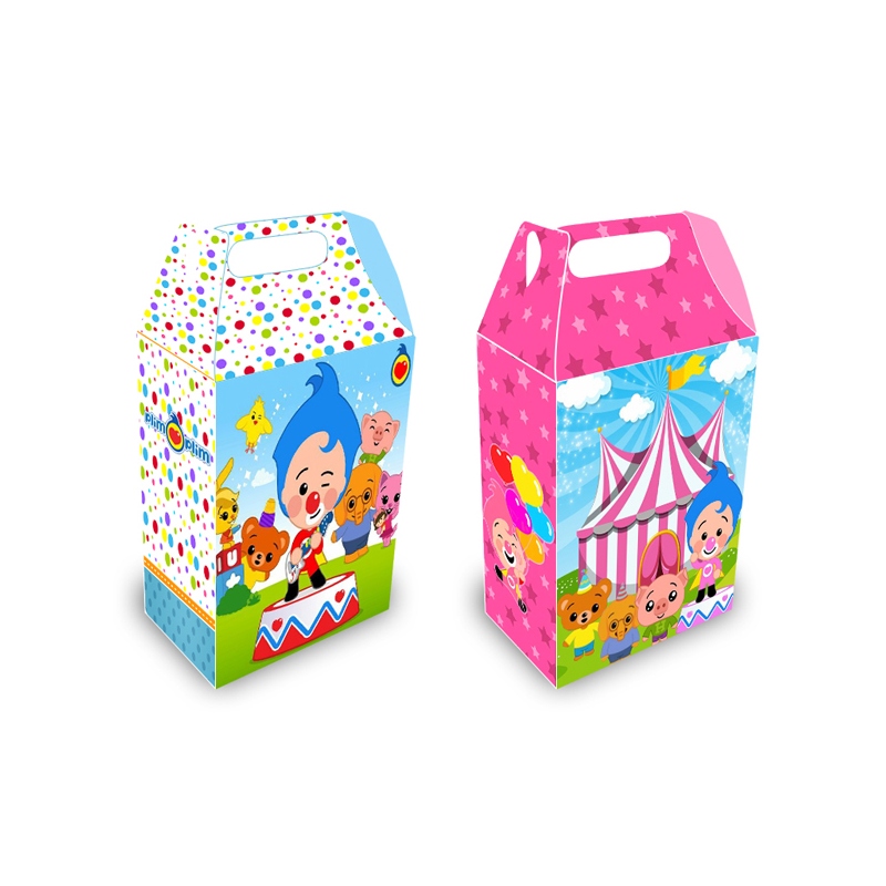  WFHUGAI Plim Plim - Cajas de regalo de caramelos, cajas de  aperitivos para fiesta de cumpleaños infantiles, decoración de suministros  para fiestas temáticas de Plim Plim : Juguetes y Juegos