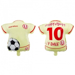 Globo metálico camiseta Universitario