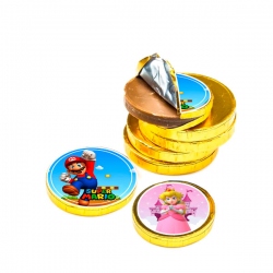 Sticker moneda Super Mario Bros