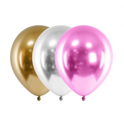 50 globos color Princesa Peach