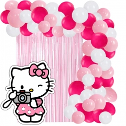 Arco de globos Hello Kitty