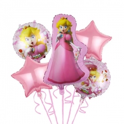 Bouquet de globos Princesa Peach