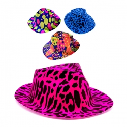 Sombreros plastico de colores