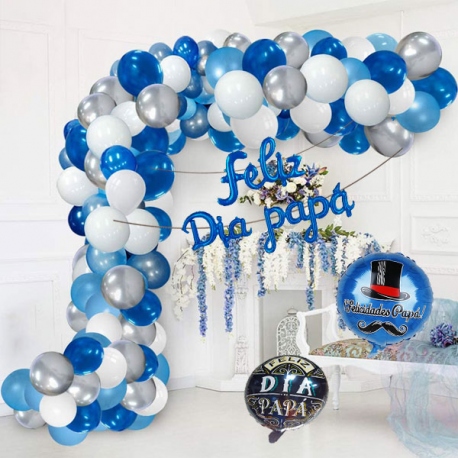 Arco de globos Feliz Día Papá