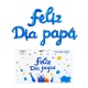 Frase globo cursiva Feliz Día Papá