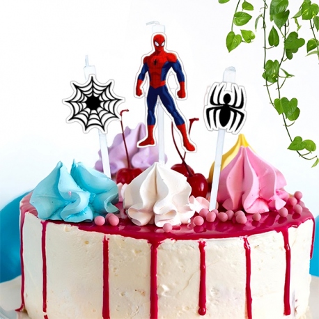 Topper vela de Spiderman