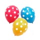 Bolsa 100 globos polka dots