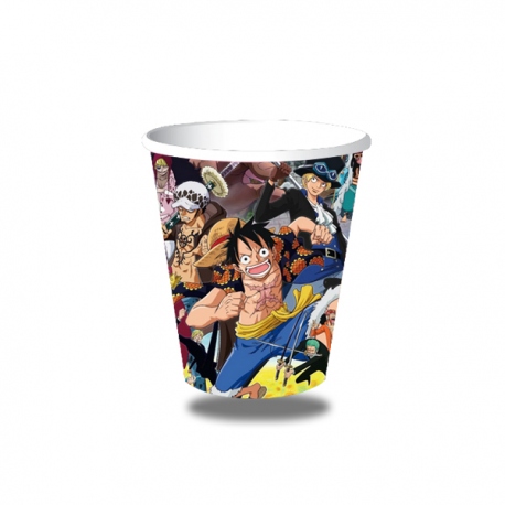 10 vasos One Piece