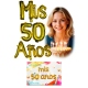 Frase globo cursiva Mis 50 Años