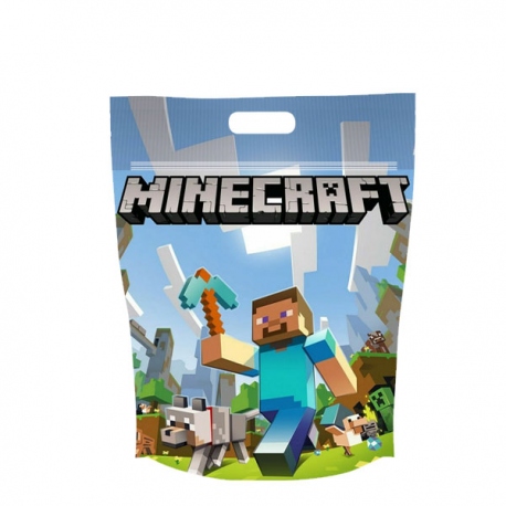 10 Bolsas Zipper Minecraft 10 Bolsas Zipper Minecraft