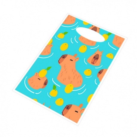 10 bolsas de regalo Capibara