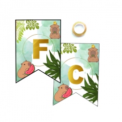 Guirnalda de cumpleaños Capibara