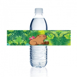 Etiqueta de botella Capibara