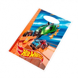 10 bolsas de regalo Hot Wheels