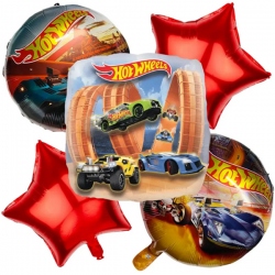 Bouquet de globos Hot Wheels