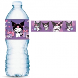 Etiqueta de botella Kuromi