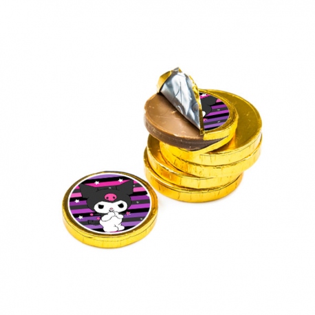 Sticker moneda Kuromi