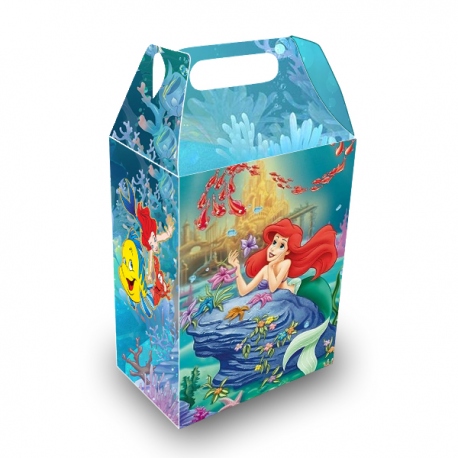 10 cajas sorpresa La Sirenita