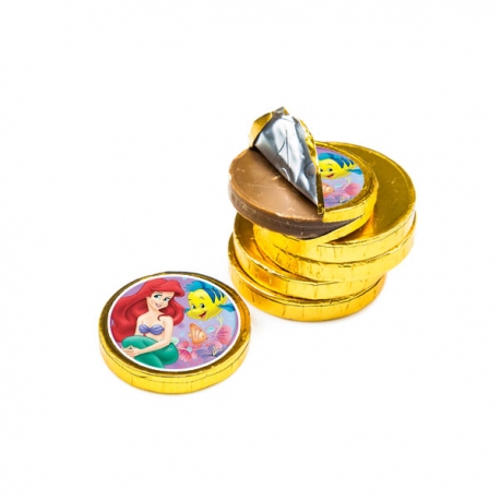 Sticker moneda La Sirenita Sticker moneda La Sirenita