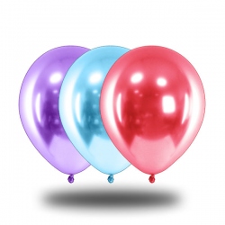 50 globos color La Sirenita