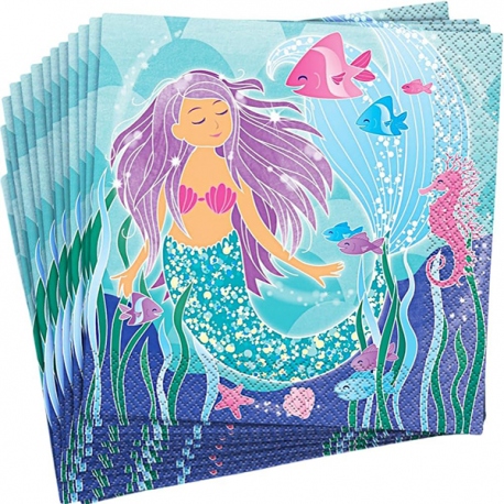 Servilletas de Sirena