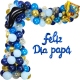 Arco de globos Feliz Día Papá n°2