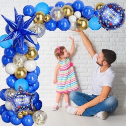 Arco de globos Feliz Día Papá n°3