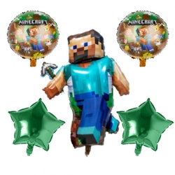 Bouquet de globos Minecraft n°2