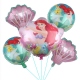 Bouquet de globos La Sirenita