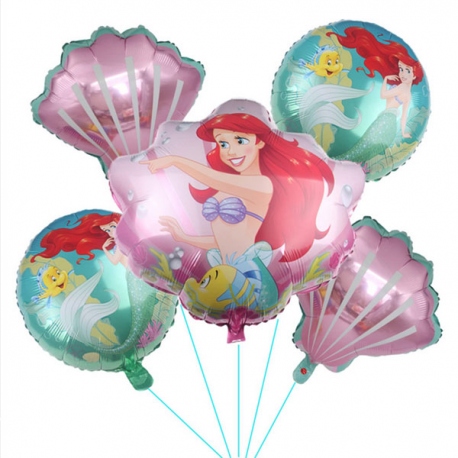 Bouquet de globos La Sirenita