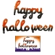 Frase globo Happy Halloween