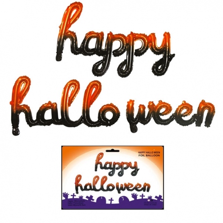 Frase globo Happy Halloween